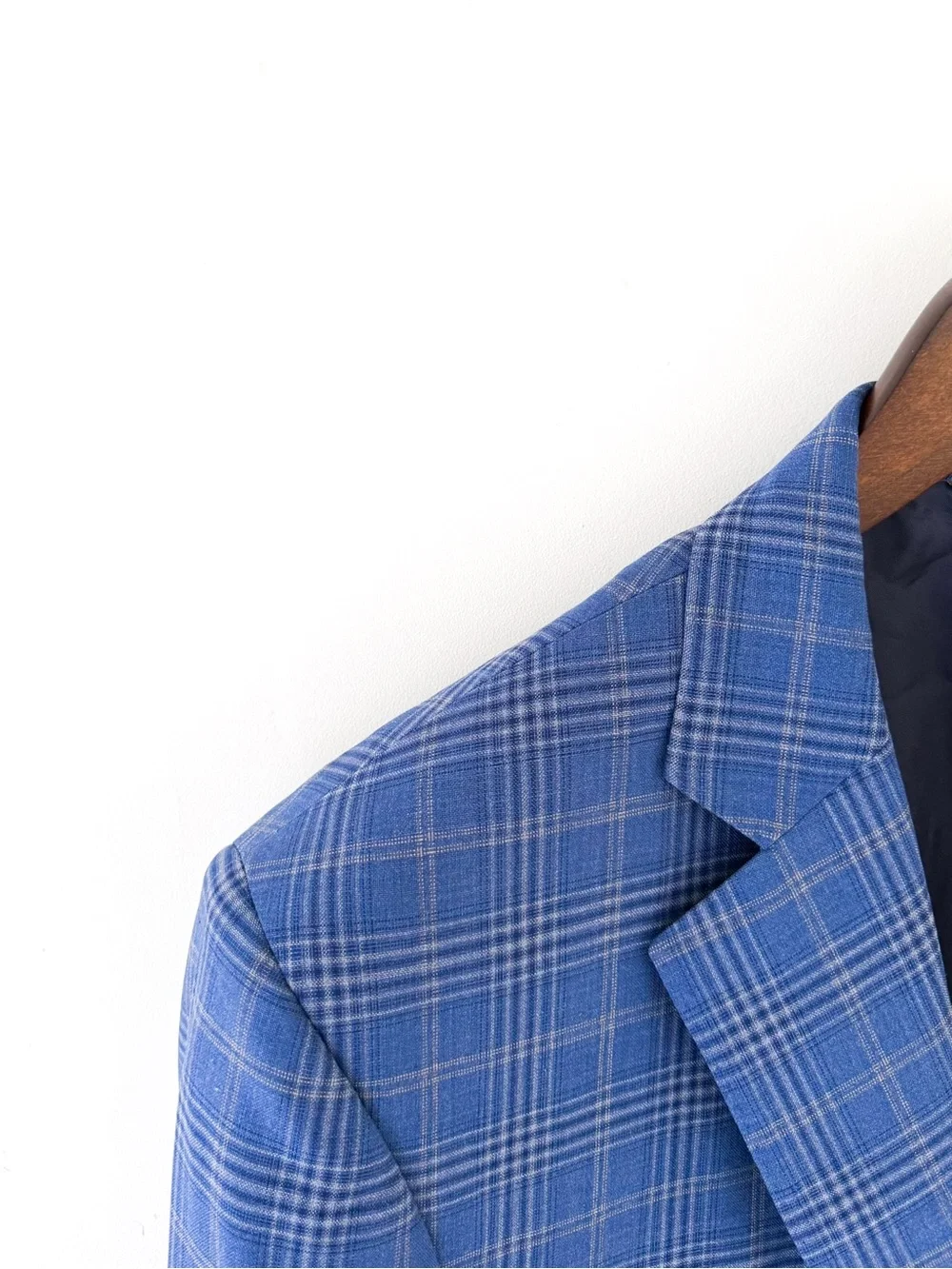 NEW Brooks Brothers Regent Blazer Italian Wool Blue Plaid Sport Coat Jacket 40R